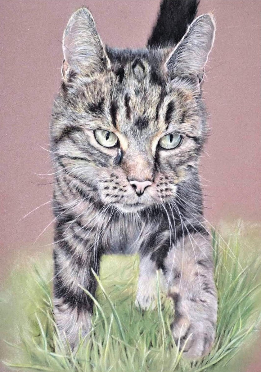 _underabluemoon's tweet photo. @ukr_arthistory 'Fleur' (2020) in pastels, by me ❤ https://t.co/JUe6iwHtIW