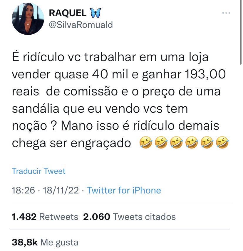 lanadeholanda's tweet photo. A pessoa foi demitida por falar o óbvio https://t.co/KUtIsODnp9