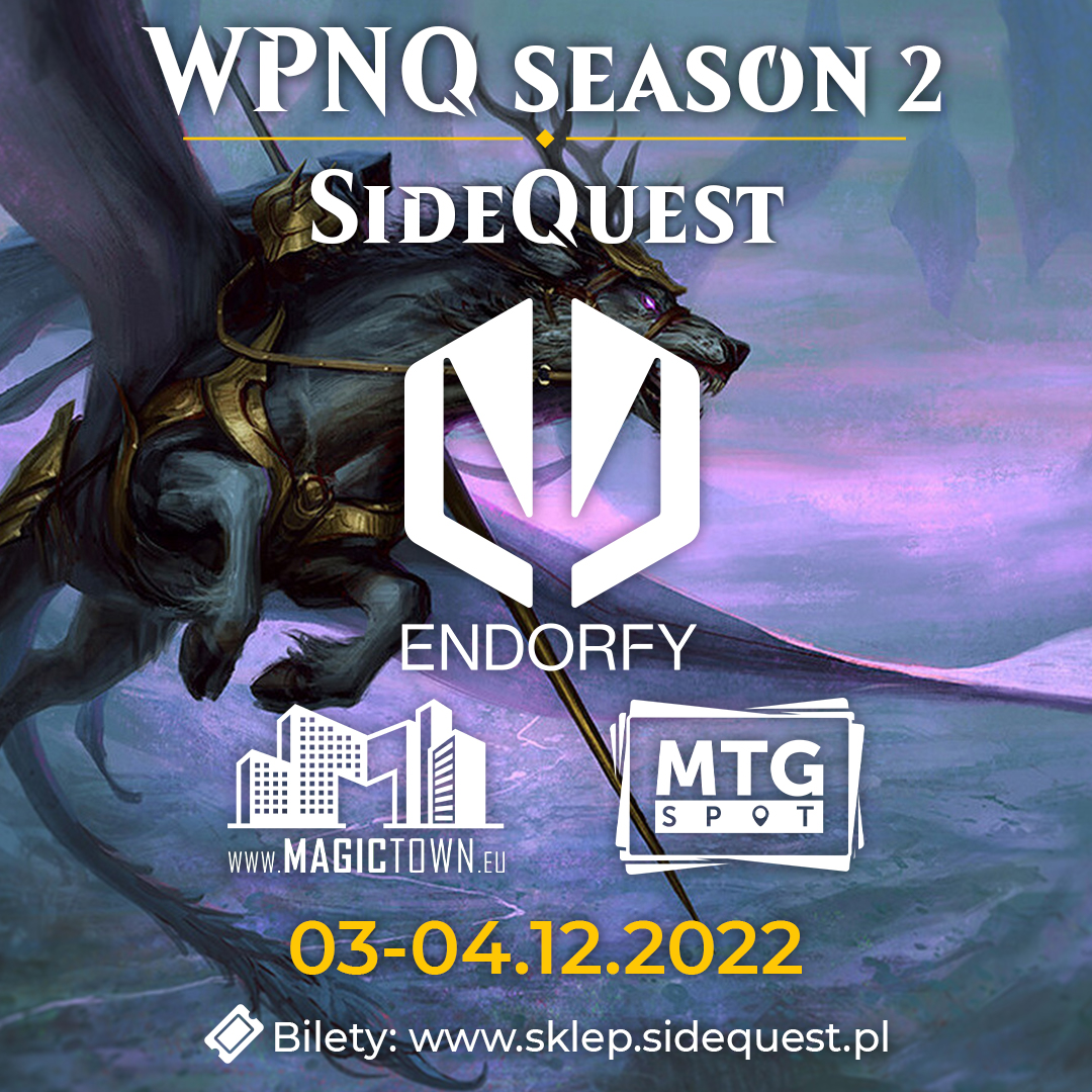 SideQuestGdansk's tweet photo. Mamy przyjemność ogłosić sponsorów grudniowego turnieju kwalifikacyjnego MTG WPN Qualifier, w którym możecie zdobyć wjazd na LEC w Neapolu!
Event sponsorują @ENDORFYglobal, MTG Spot oraz Magic Town https://t.co/blAR9e7wVe