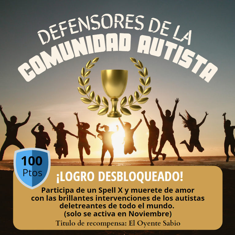 AutistConstruct's tweet photo. Me voy por 100 puntos más... Este será mi segundo SpellX.... OHH YEAHHH!!!
Y tú? Ya lo tienes?
#DefensoresDeLaComunidadAutista #Autisteam #SoyAutista https://t.co/U8DXFoHvVc