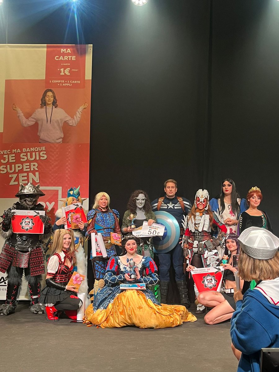 GameInReims51's tweet photo. 🏆 Remise des prix du concours #cosplay par @FR_Cosplayers ! Bravo à tous les participants et au jury de folie @indianajones78, @illynecosplay, #axelleholmes et #LillyOnTheMoon 🤩🙌🏼
#gameinreims #gameinreims22 https://t.co/RDXWECJJPx