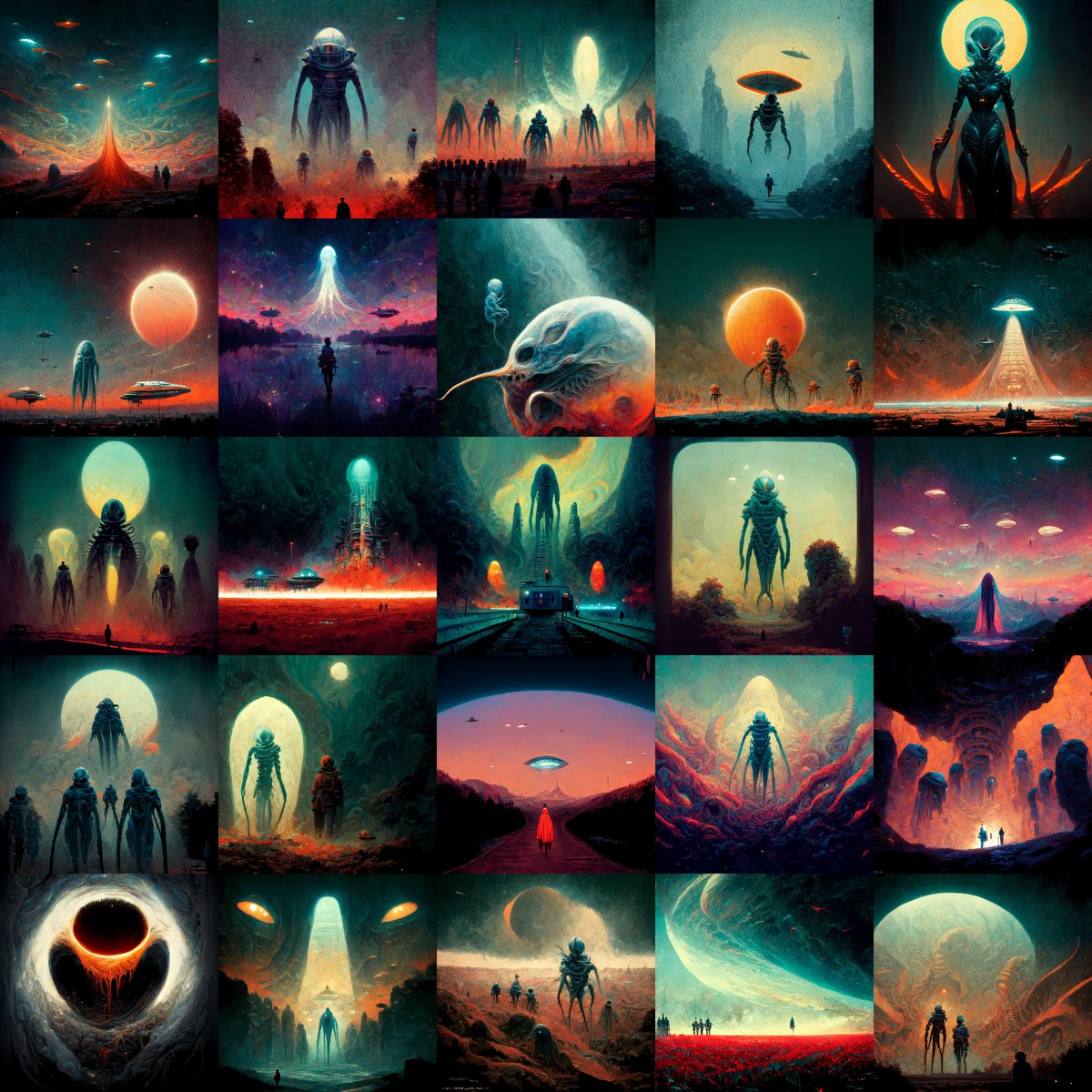 tesla_alien's tweet photo. 🧵1/6 Hey #ICONist 👋🏻

Thank you all for the kind reactions on my last tweet!

Introducing “Exogenesis”, a collection of 100 AI generated alien-themed NFTs, now minted on @craftdotnetwork and distributing to the community for free 👀

$ICX $CFT #ICONProject #ExogenesisNFT https://t.co/hddZ64AR6r