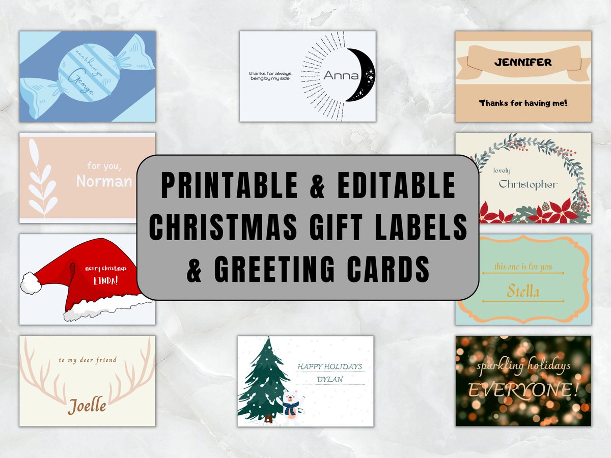 digitalceku's tweet photo. Printable & Editable Gift Tags 🔖🎁 Make Giving Gifts More Personal!
#printablegifttag #printablegiftlabel #editablegifttag #editablegiftlabel #personalisedgifts #giftideas #christmasgift #gifttag #giftlabel #presents #christmaspresents #personalgifts #xmasgifts #christmastime https://t.co/LKB9Wz7E5e