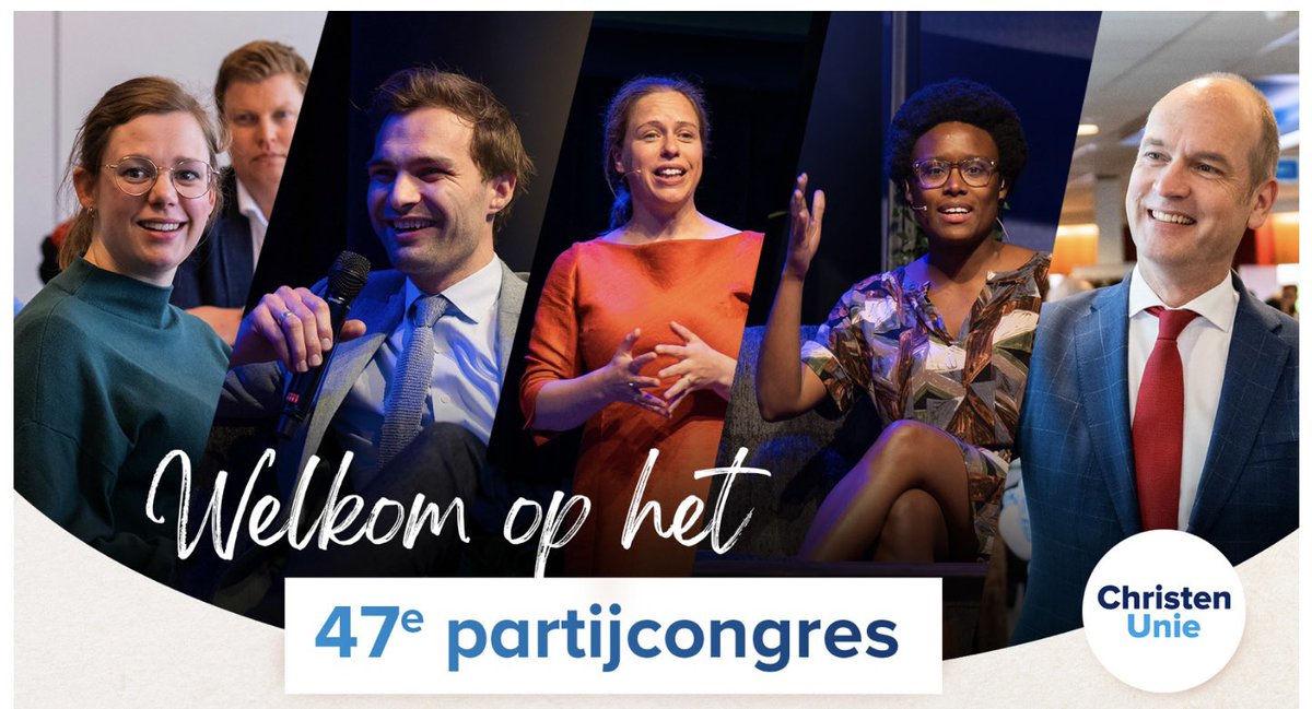 November is de maand van congressen. Ook bij de <a href="/christenunie/">ChristenUnie</a> Een mooie dag waarop je volop kunt meeleven en meepraten. 

Ben je lid en wil je erbij zijn, geef je dan op. Welkom en hopelijk tot zaterdag!
christenunie.nl/congres?utm_so…