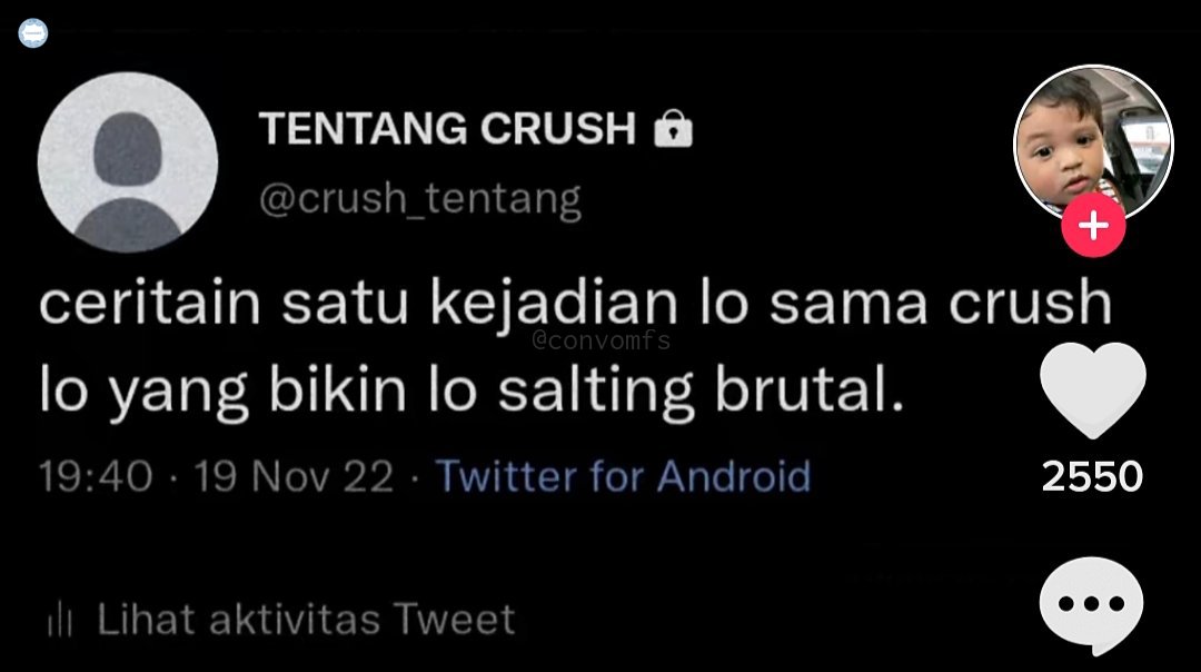 convomfs's tweet photo. 🤍 adaaaa gakkkkk ???? ayo ceritain 😁 https://t.co/sB7K9Qjk9C