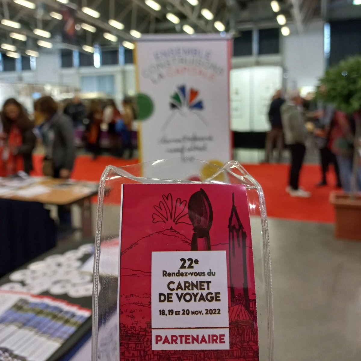 BlondeauAlexis's tweet photo. Présent ce matin à l'inauguration des #CarnetsDeVoyage, événement indispensable autour de la candidature à la capitale européenne de la culture. https://t.co/PQ5b5voGSM