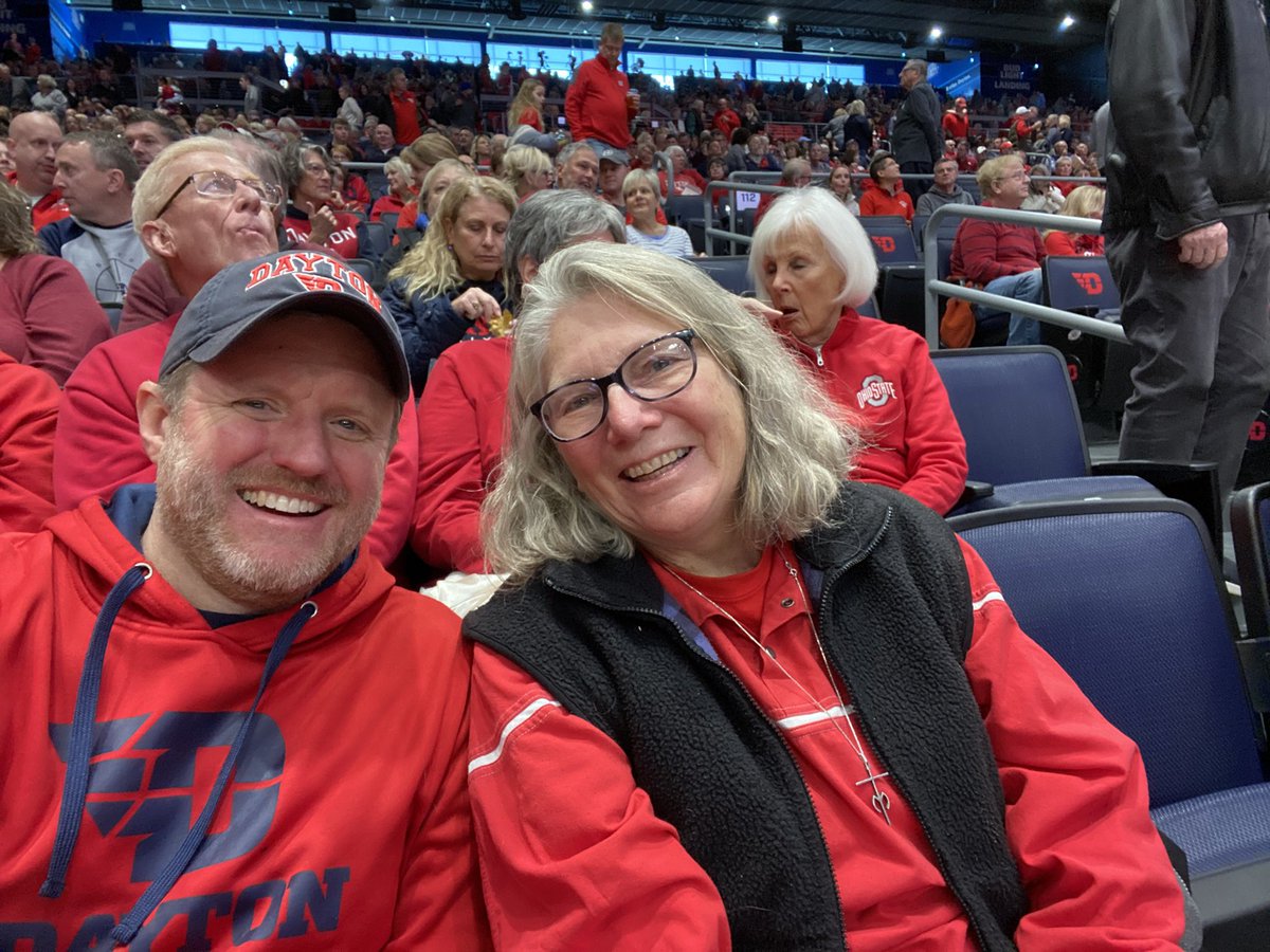 #Marianists rooting on the <a href="/DaytonFlyers/">Dayton Flyers</a> <a href="/UDArena/">UD Arena</a> #dayton6th