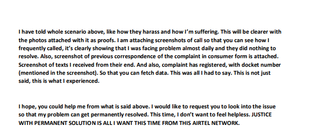 Anku_rgupta00's tweet photo. I'm an @airtelindia user &amp; finding this service as worst service ever I got. See photos of detailed description of issue.
@DoT_India #airteldth @MIB_India @airtelnews @Airtel_Presence @consumerforum_ @jagograhakjago @
fake #airtel5gplus 
false #airtelthanks https://t.co/LSyK9MN1IJ