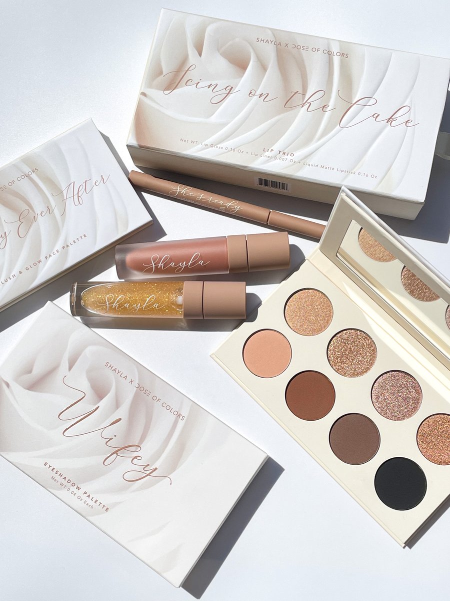 Doseofcolors's tweet photo. Shop our Limited Edition #doseofcolorsxshayla Collection available on https://t.co/netSpueLgy ✨🤍 #doseofcolors https://t.co/kdjastFw8h