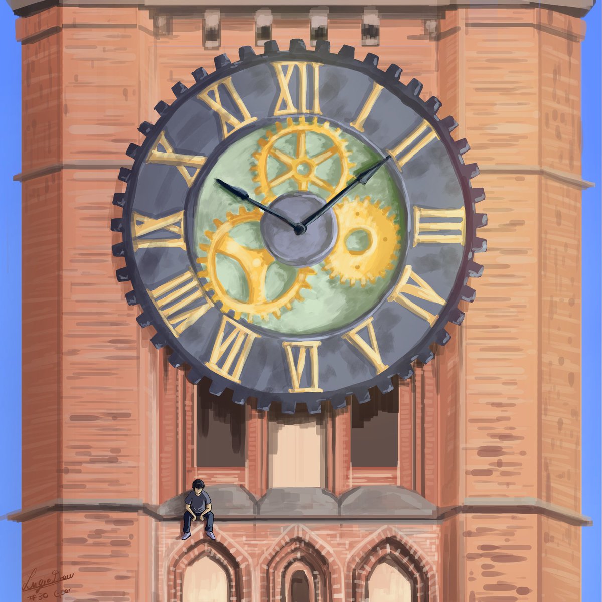 Lugia_draw's tweet photo. Day 30: Gear.
#inktober #inktober2022 #gear #engranaje #drawing #painting #art #artwork #dibujo #dibujodigital #digitalart #digitalpainting #digitaldrawing #digitalartwork #clock #background #backgroundart #anime #gigantclock #krita #kritapainting #kritadrawing #kritaart https://t.co/Rt41TxyPTP