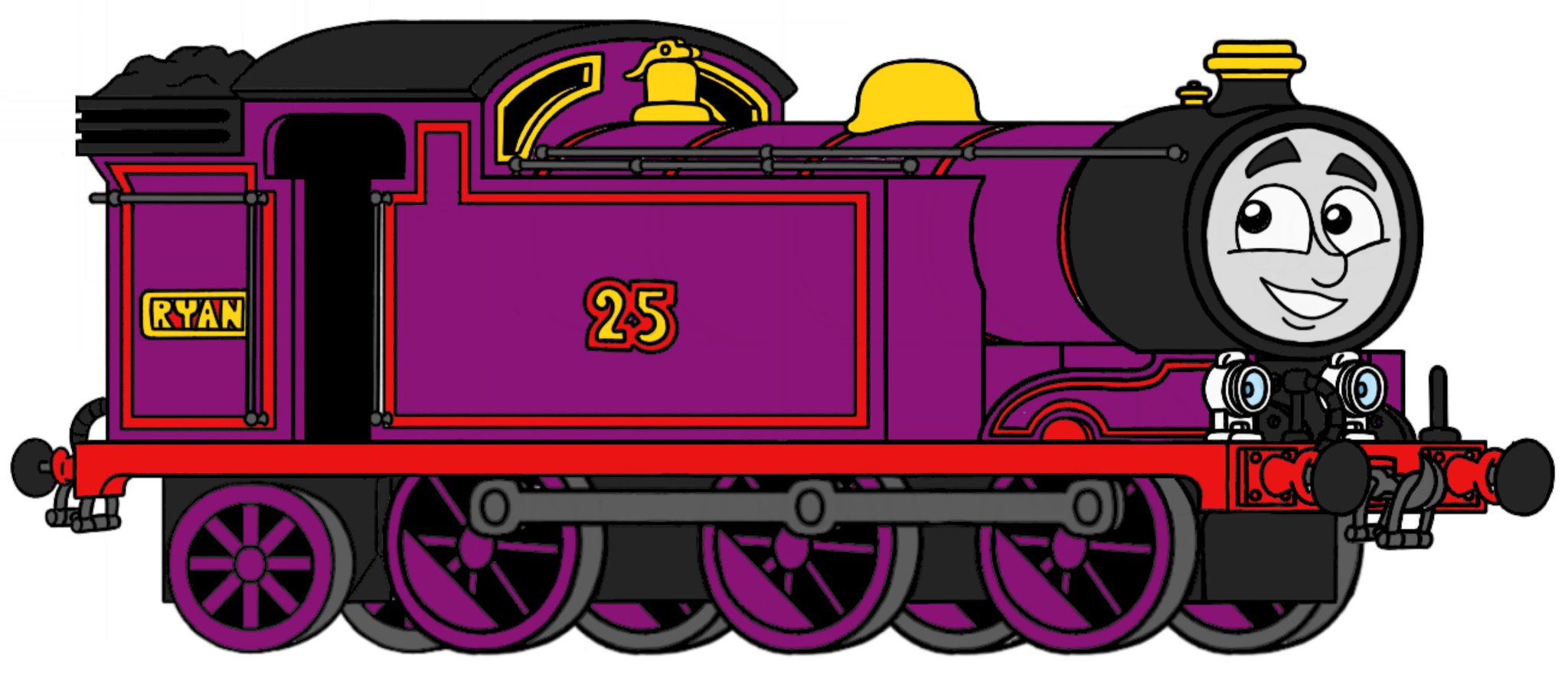 Ryan the hotsell purple tank engine