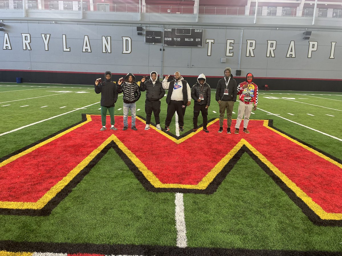 <a href="/TerpsFootball/">Maryland Football</a> got the <a href="/KempsvilleFB/">Kempsville Chiefs Football</a>  <a href="/DCherry55/">Daryl Cherry</a> CHIEFS on campus today for recruit visit and taking in the Maryland Ohio St. game‼️