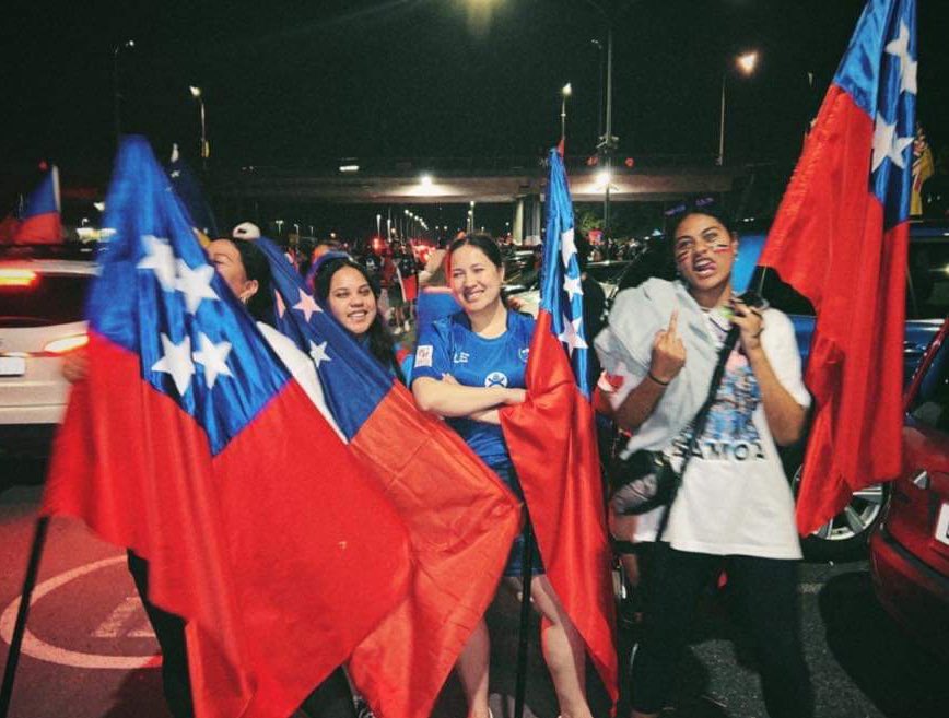 Ohisatake's tweet image. Still proud of the boys ❤️💙 Malo lava TOA 💪🏼 
SAMOA 🇼🇸🇼🇸
#685 #toasamoa