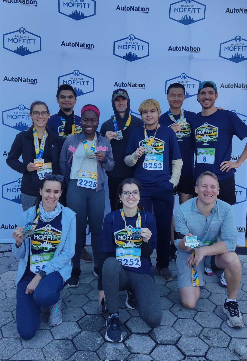 Karreth Lab (@karrethlab) on Twitter photo Strong showing of the <a href="/KarrethLab/">Karreth Lab</a> at today's Miles 4 Moffitt event in downtown #Tampa. Bonus: the event raised $1.4million for cancer research! Strong showing of the <a href="/KarrethLab/">Karreth Lab</a> at today's Miles 4 Moffitt event in downtown #Tampa. Bonus: the event raised $1.4million for cancer research!