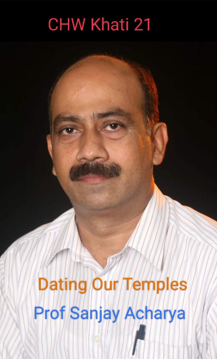 *CHW Khati 21*
(In Collaboration with *OdishaCricketAssociation Cuttack*)
*Dating Our Temples*
*Talker: Professor Sanjay Acharya*
Archaeologist Writer