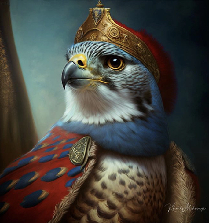 km_nft's tweet photo. "Prince Falcon" https://t.co/BfjFKx6UC6