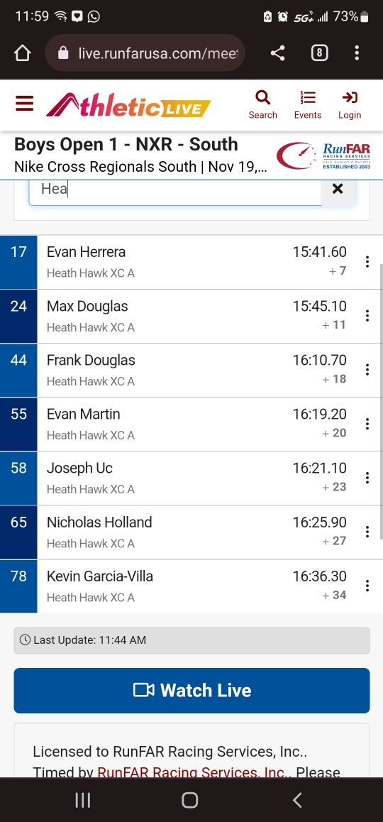 Heath Hawks Cross Country tweet media