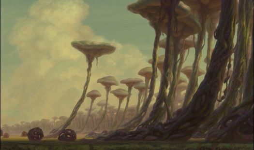 Animated_Antic's tweet photo. Have some background art from Treasure Planet by Christophe Vacher. https://t.co/dFCIxzuYIC
