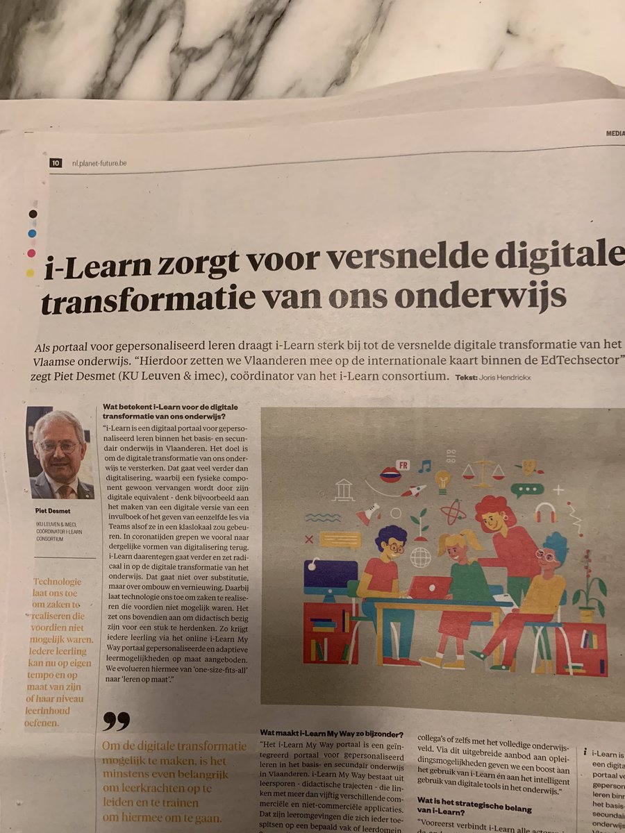 i-Learn Vlaanderen tweet media