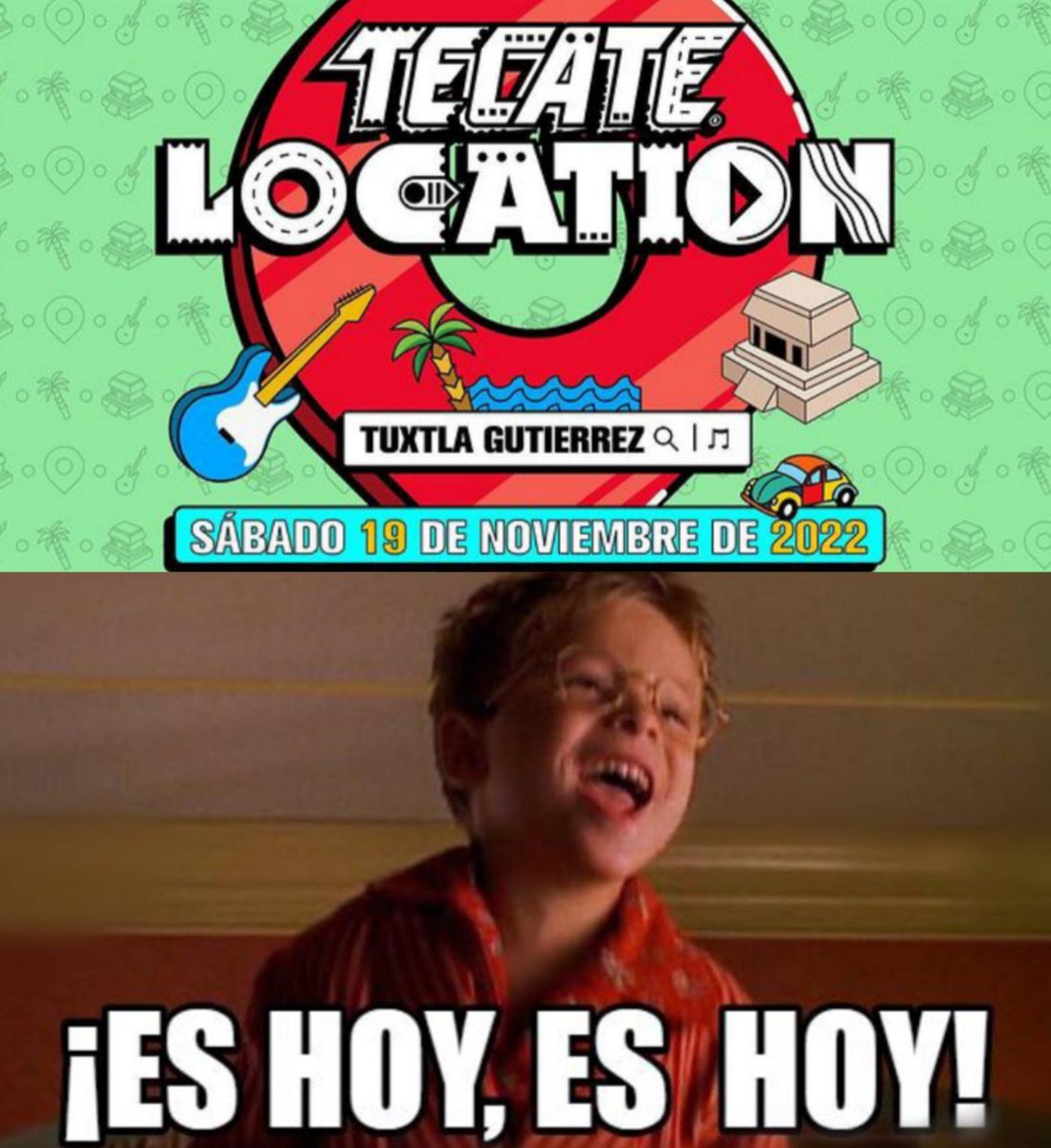 RogerGdz's tweet photo. Es hoy, es hoy... 🏃💨
@cervezatecate @tltuxtla 🍺
#TecateLocation #CervezaTecate
#TecateLocationTuxtla 🎤🎶 https://t.co/Bdr4SdGRL9