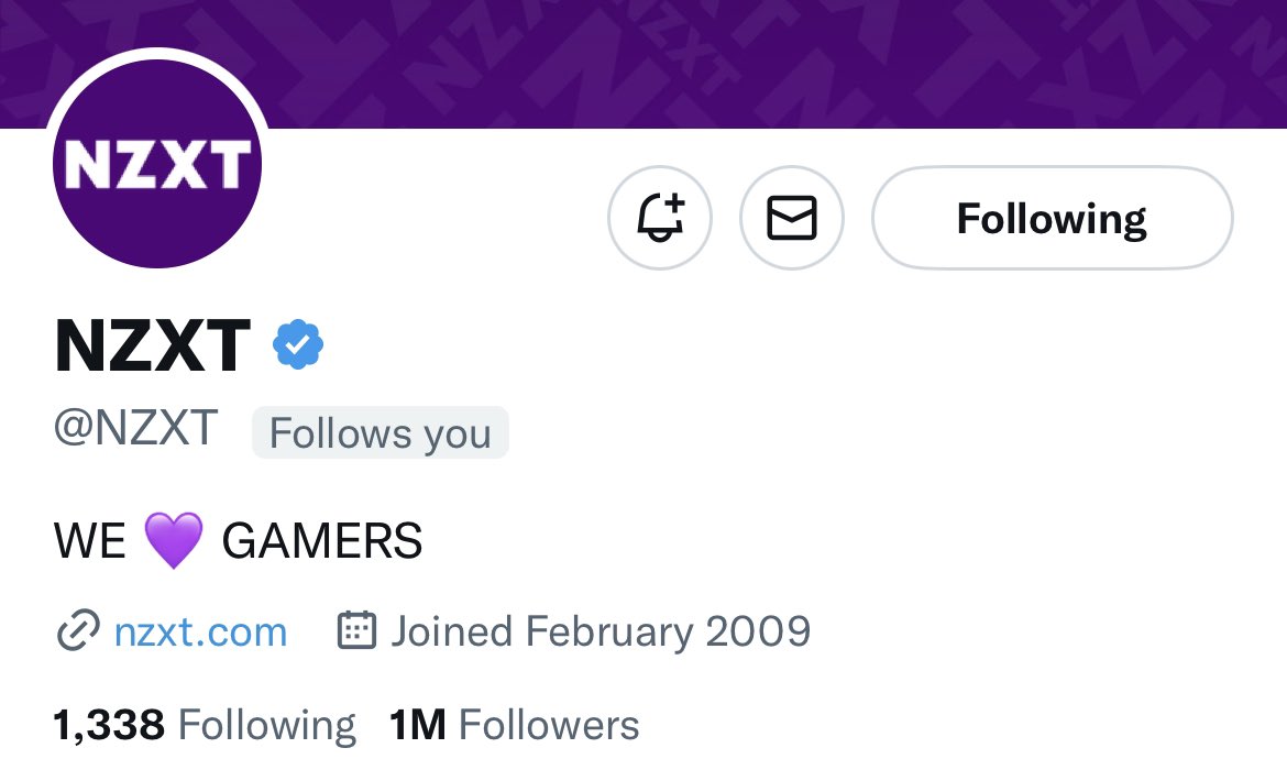 GaugePrower's tweet photo. @NZXT Omg it worked! 💜 https://t.co/E3tIJqZmSZ
