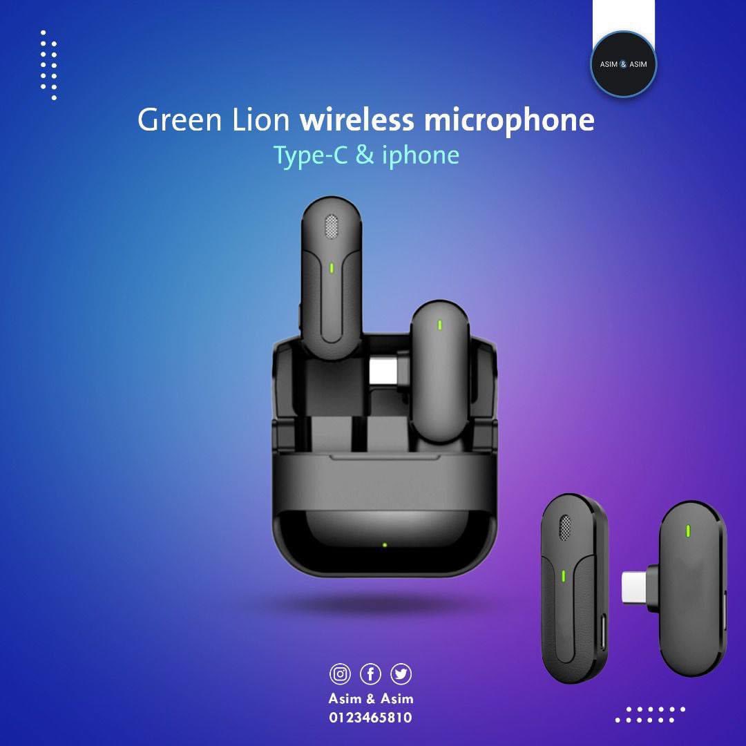 AsimAndAsimsd's tweet photo. Wireless microphone from Green lion  🎙 
مايكروفون رهيب جدًا لكُل اليوتيوبرز و اللي بيحبو يعملو لايفات على فيسبوك 

🔰 عازل للضوضاء و جودة صوت ممتازة  
 🔰 صغير الحجم و سهل الحمل
🔰 السعر 15,000 SDG فقط  
متوفر الآن في عاصم و عاصم
يمكنك الطلب على الواتساب : 0123465810 https://t.co/6D5zxCmxd6