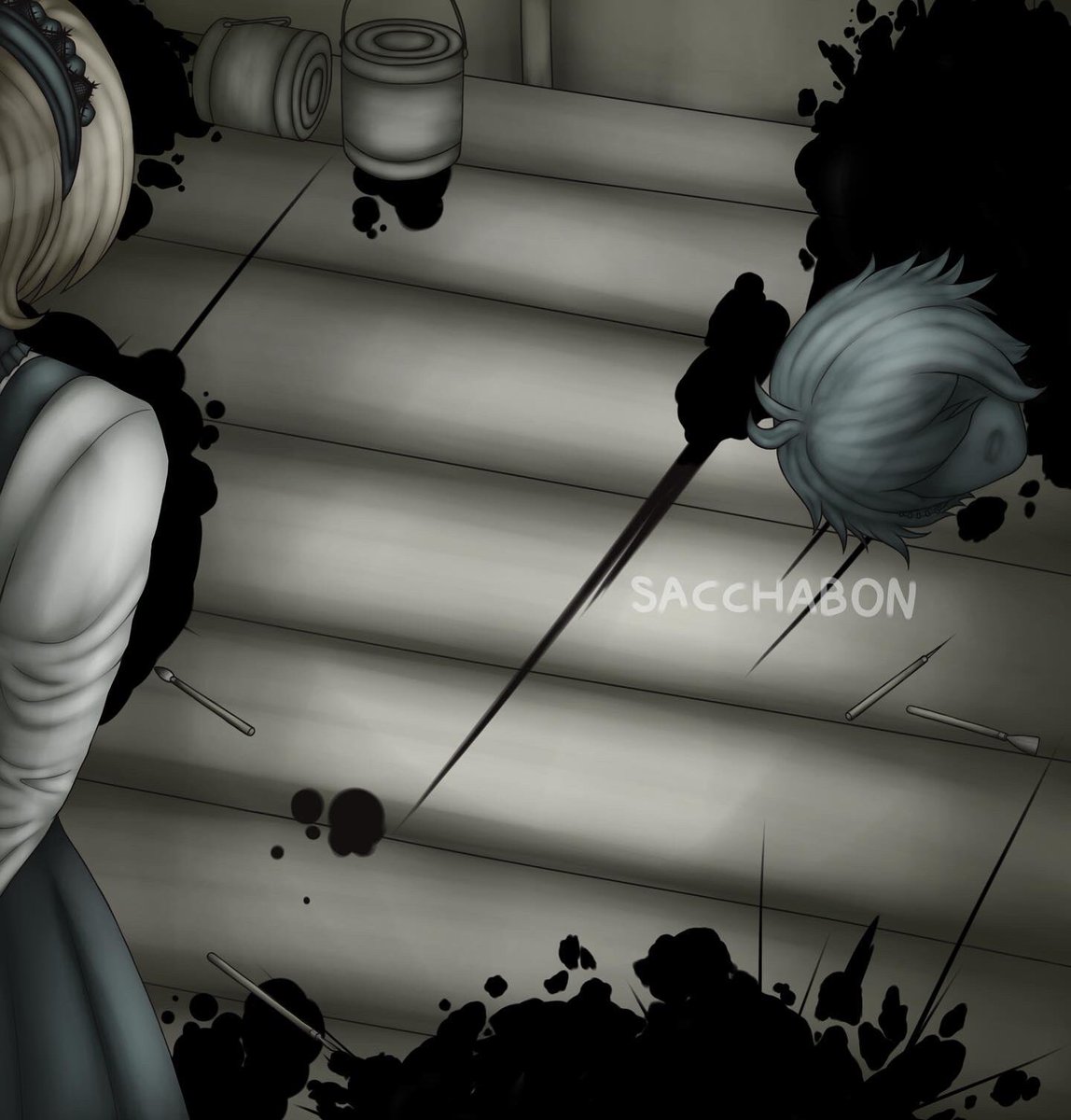 sacchabon's tweet photo. #danganronpav3 #angieyonaga #danganronpafanart #danganronpakillingharmony https://t.co/EsIZKo5NAb