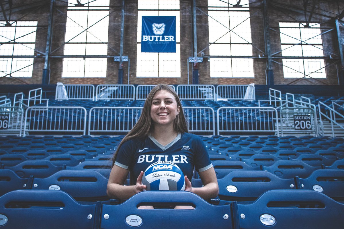 I am so excited to announce my commitment to play D1 volleyball at Butler University! I am incredibly grateful for my amazing coaches, trainers, family, and friends who have supported me throughout this journey! Go dawgs💙