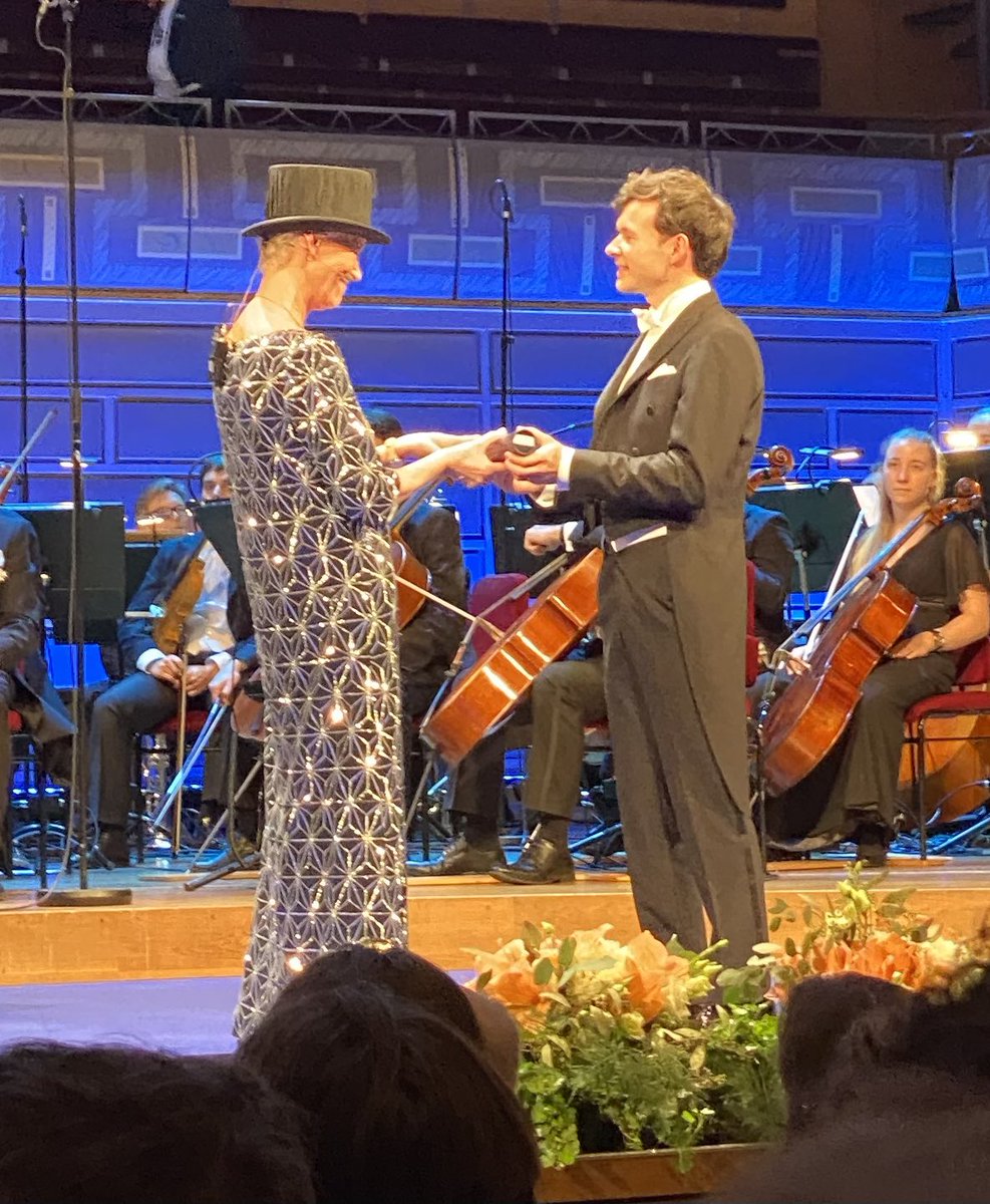 OnfeltLab's tweet photo. Dr. Quentin Verron practising  for the Nobel prize at the KTH PhD diploma ceremony. Congratulations! https://t.co/IlGCnyNhiS