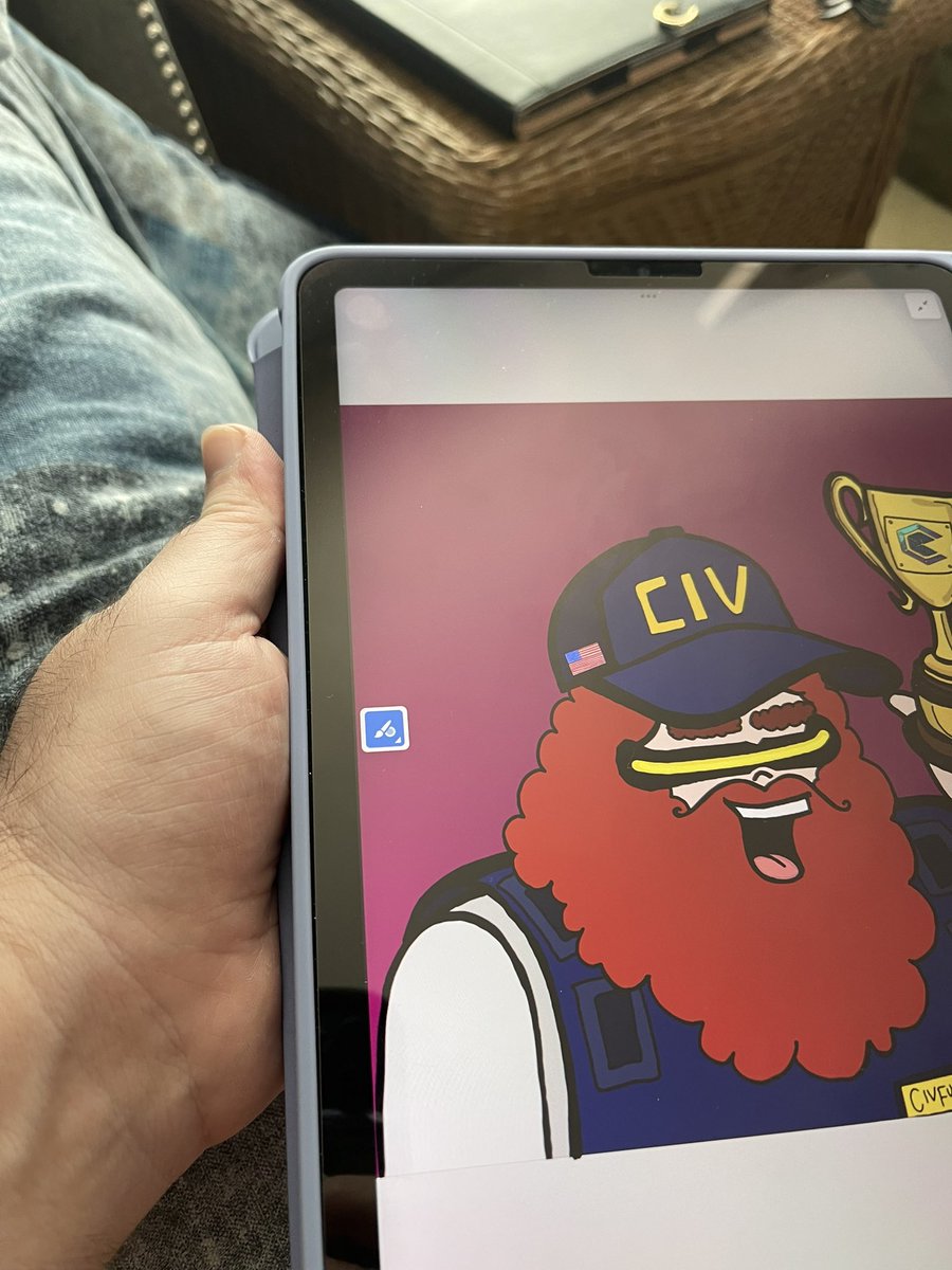 Slept in until 1pm so a late gm to all :) Here’s a sneak peak of the winter holiday #NFT this one featuring <a href="/CivFund/">Civilization Official</a>