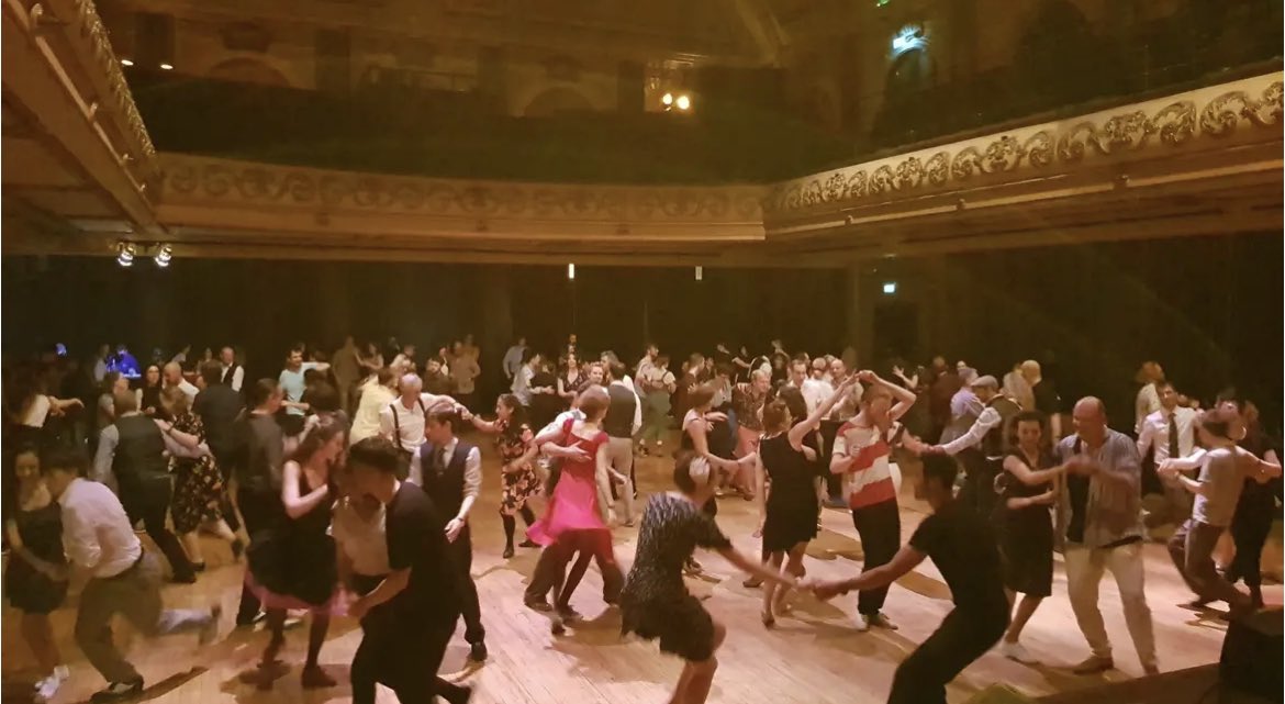 KGhornstars's tweet photo. King Groovy &amp; the Hornstars are really looking forward to Swing Into Winter @ShoreditchTH next Friday 25th November. Awesome swing tunes, Stomp Squad, The Diamond Girls and a fun competition - book now to avoid disappointment! @swingdanceuk @SwingPatrolLdn @SwingDancersLdn https://t.co/H0LjuK7fnU