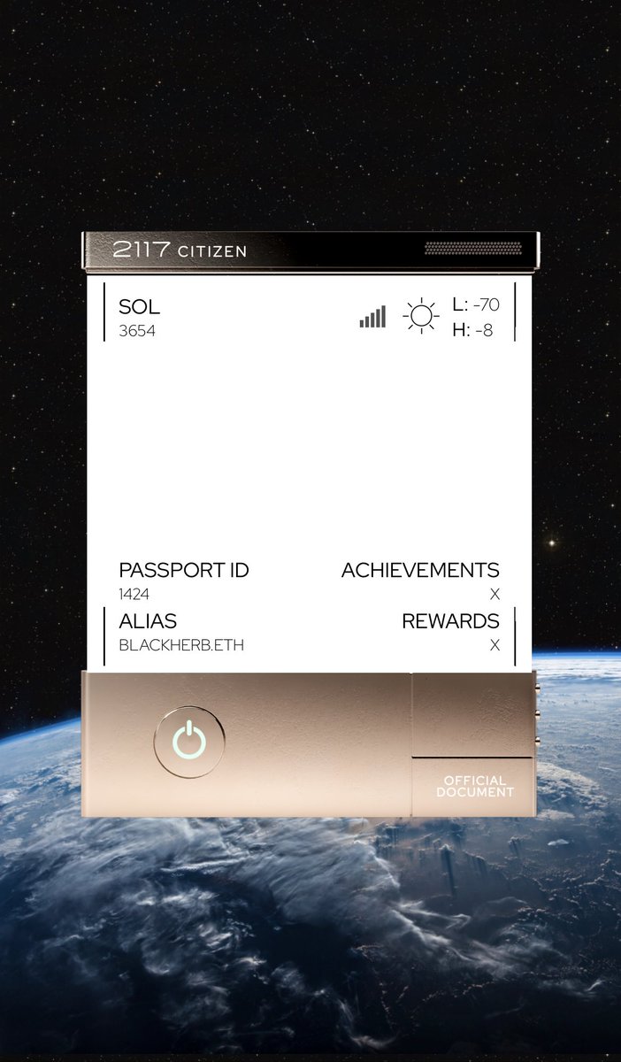 Had to grab another <a href="/2117/">Casey Buchanan</a> citizenship to pair w/ my <a href="/NftUae/">UAE | NFT ᵍᵐ</a> KeyPass.  Officially ready to blast off into Mars 🚀🚀🚀