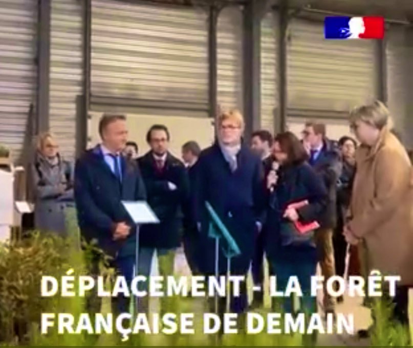 PhMauguin's tweet photo. Avenir de nos forêts : @sretailleau et @MFesneau annoncent un programme prioritaire de recherche doté de 50 M€ par @France_2030, piloté par @INRAE_France , avec le @Cirad et le @CNRS , @ONF_Officiel et tous les acteurs de la forêt et du bois regroupés dans le GIP ECOFOR. https://t.co/bnEFh3ml0b