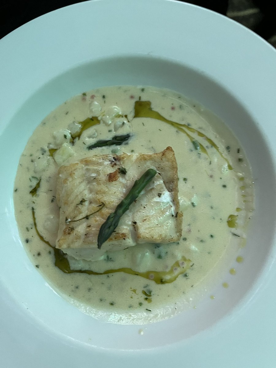 DinersClubSA's tweet photo. A delicious serving of roasted kingklip to pair perfectly with the winning Sauvignon Blanc tonight. Doesn’t get better than this! #DCwinemaker https://t.co/4XruH0p7G3