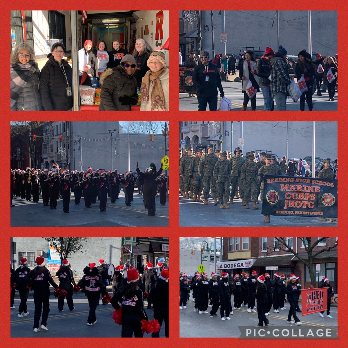 RSD representing at the Reading Holiday Parade! #RSDProud <a href="/RDGschools/">Reading School District</a>