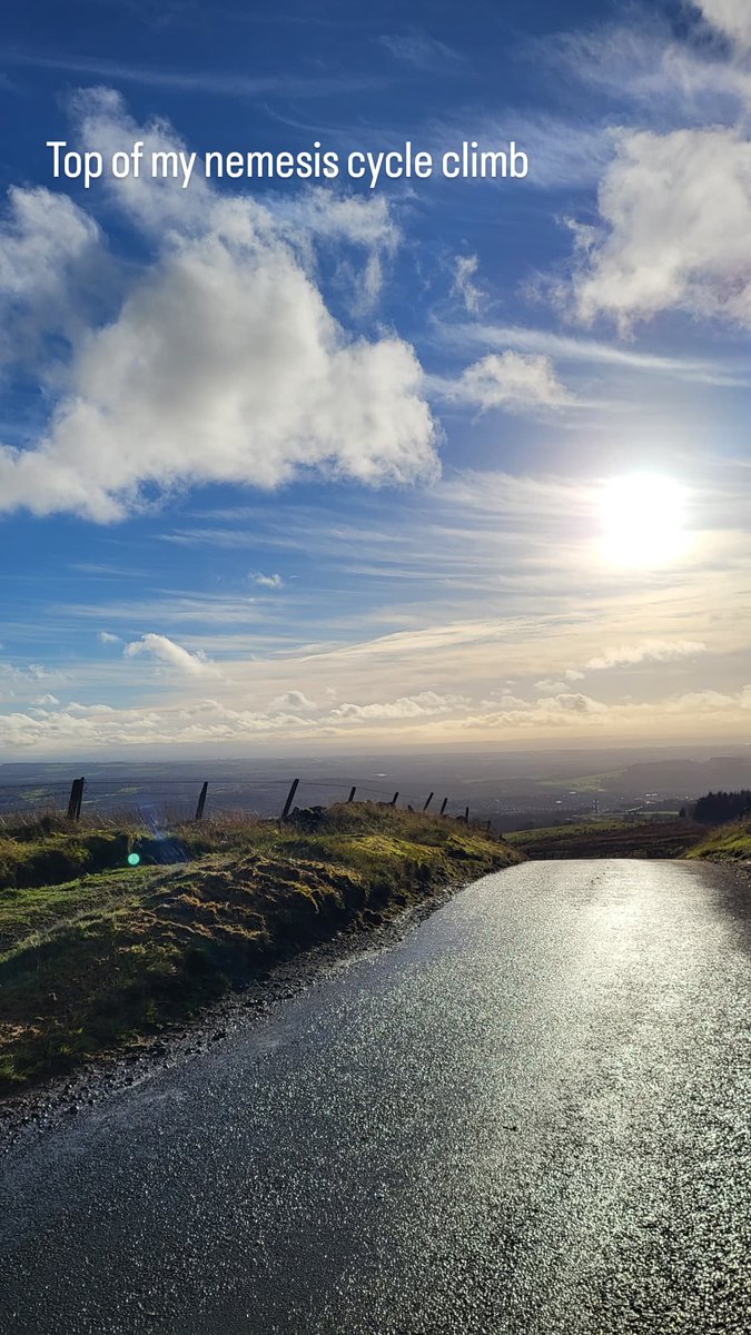 crossborder's tweet photo. Nemesis cycling climb, done. https://t.co/BSxvj3hXez