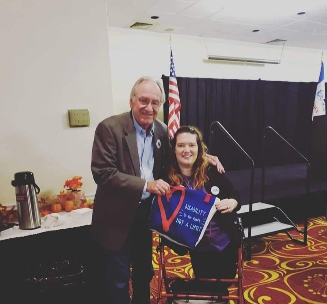 ERINClaimingDis's tweet photo. Happy birthday Senator Tom Harkin @HarkinInstitute
We're so proud that the father of the Americans With Disabilities Act. He fought for us and keeps fighting even when he doesn't have to.
Iowa misses you. Please re run 🥺
#DisabilityTwitter
#TeachDisabilityHistory
#ADA https://t.co/xoMTZMQQgW