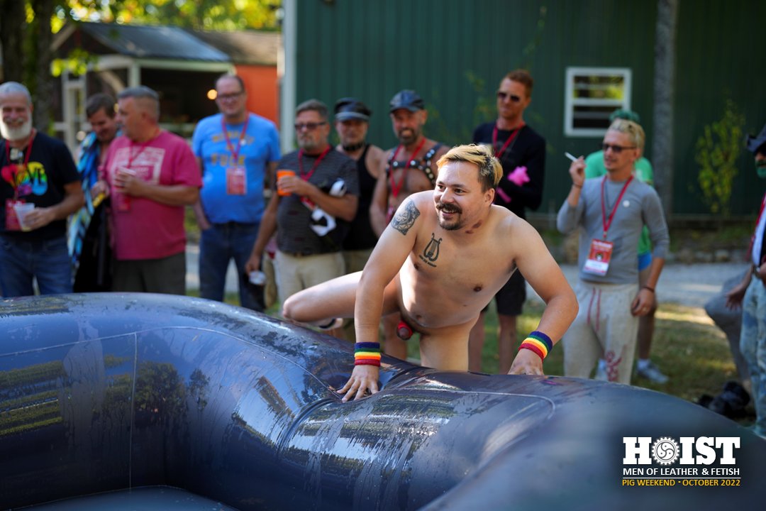 HOISTMemphis's tweet photo. A major highlight of our run - Pig Weekend 2022 held at Whispering Oaks Retreat and Campground, in Hampshire, TN was Lube Wrestling and it was an amazing hit! 

Photos by Tristan Sutphin Photography.

2 of 4 https://t.co/7YD3PzylfW