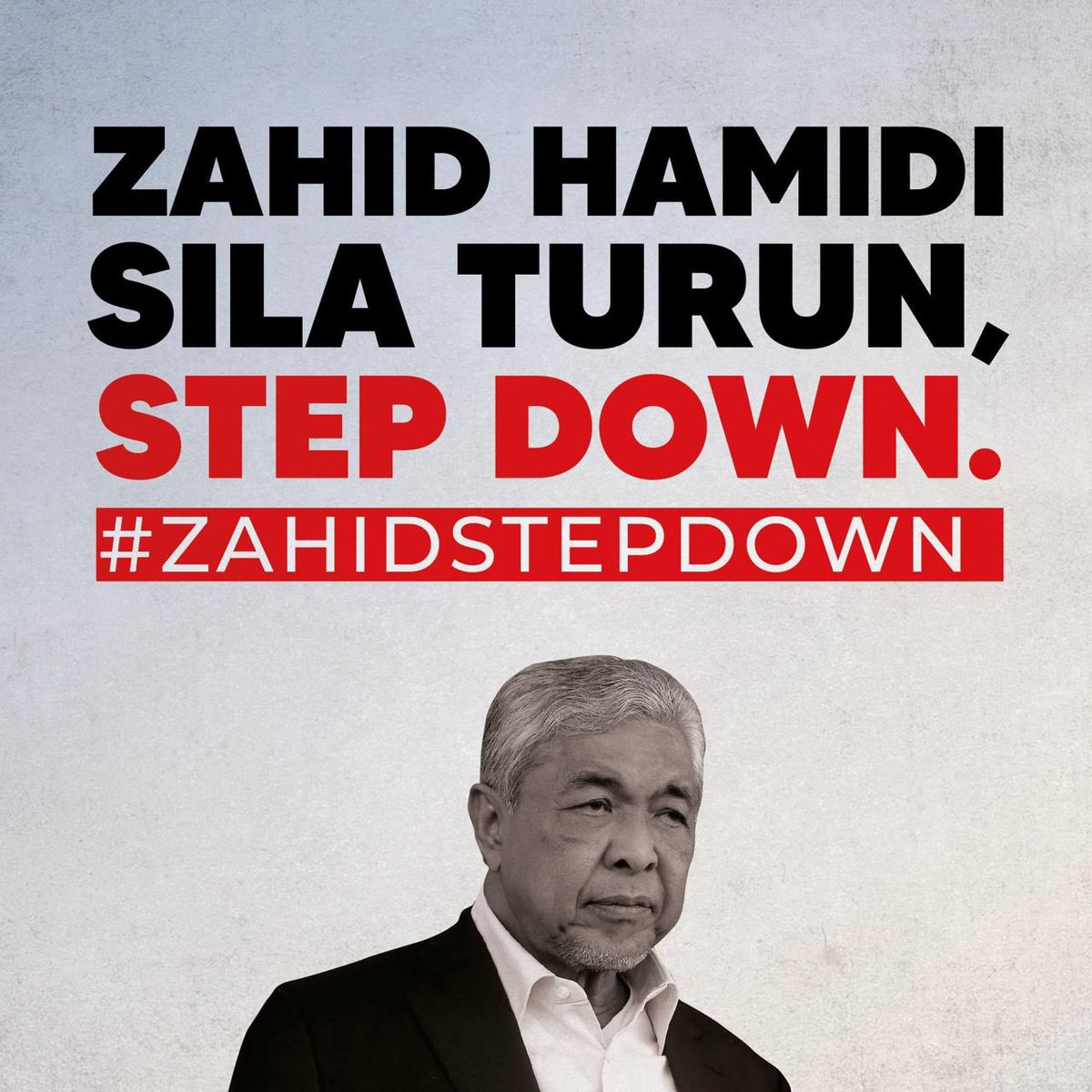 Mamathalim1's tweet photo. #ZahidLetakJawatan #ZahidStepDown https://t.co/ptaBUTFdC1