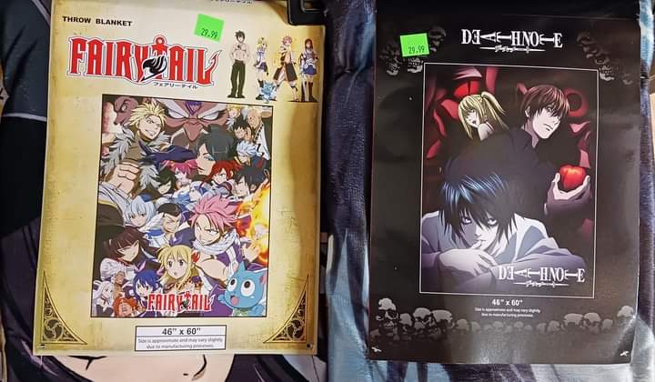 GeekOnNWA's tweet photo. Brrrrrr it's cold outside! Perfect #Blanket weather! Come see our selection of coziness from your favorite #anime! (Way too many to show here) #manga #DnD #RPG #game #boardgames #gifts #giftideas #holidays #PokemonScarletViolet #PokemonViolet #shoplocal #SmallBusiness #cosplayer https://t.co/Et3v1daEfp