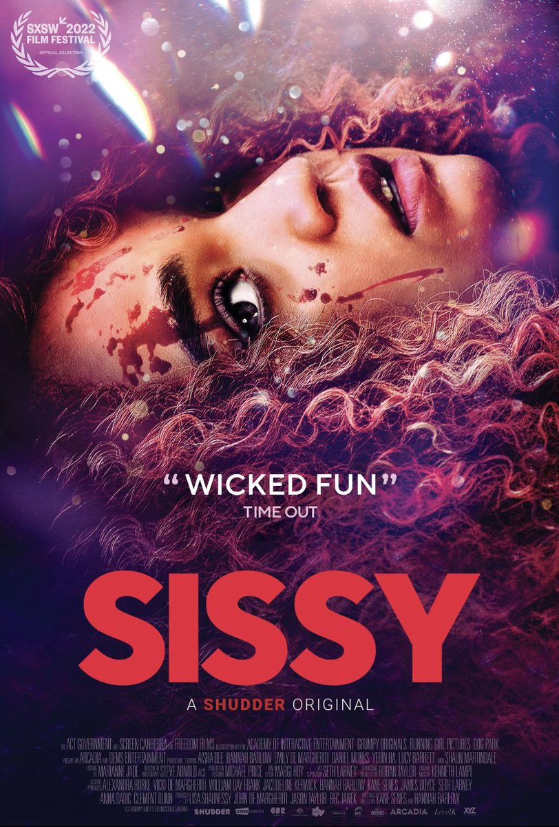 A film bout the vacuous nature of wellness that will leave u feeling very well indeed. I've seen it tauted as genrebending but for me #HannahBarlow & @KaneSenes #sissy is a straight up fantastic #horror - confident enough to be gory & cerebral; loaded & still alot of bloody fun