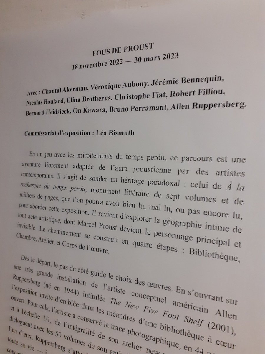 Fou de #proust au chateau de #montsoreau . Une exposition à  voir pour construire des projets lettres et #artsplastiques