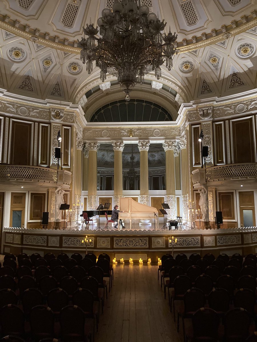 All set for our concert <a href="/SGHLpool/">St George's Hall</a> this evening 🎻