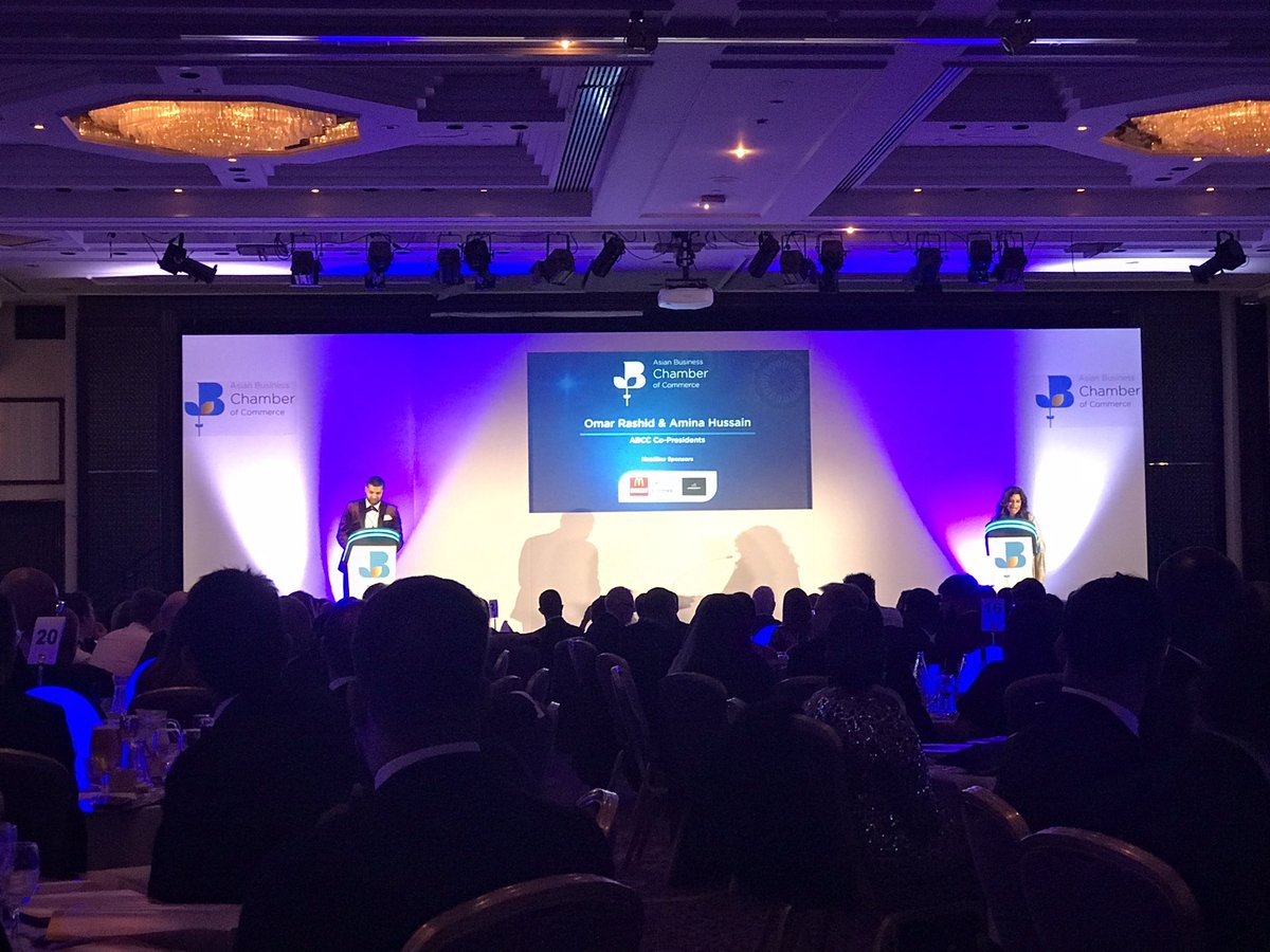 Congratulations to our Co-Chairs @omarrashidhr and @aminasme who are opening this evenings @AsianbizChamber awards #ABCCAWARDS22