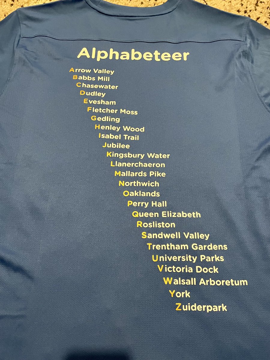 CitraPrint's tweet photo. First attempt at a alphabet challenge T-shirt for a customer #parkrun #ukrunchat #parkrunTourism #runners https://t.co/VnG2ldWY03