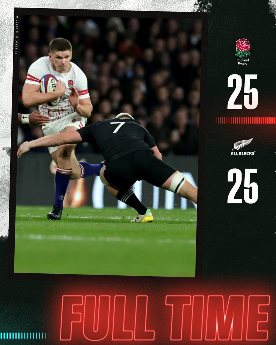 From 25-6 down with 10 minutes to go, to a 25-25 draw. Amazing spirit boys!!!

#ENGvNZL