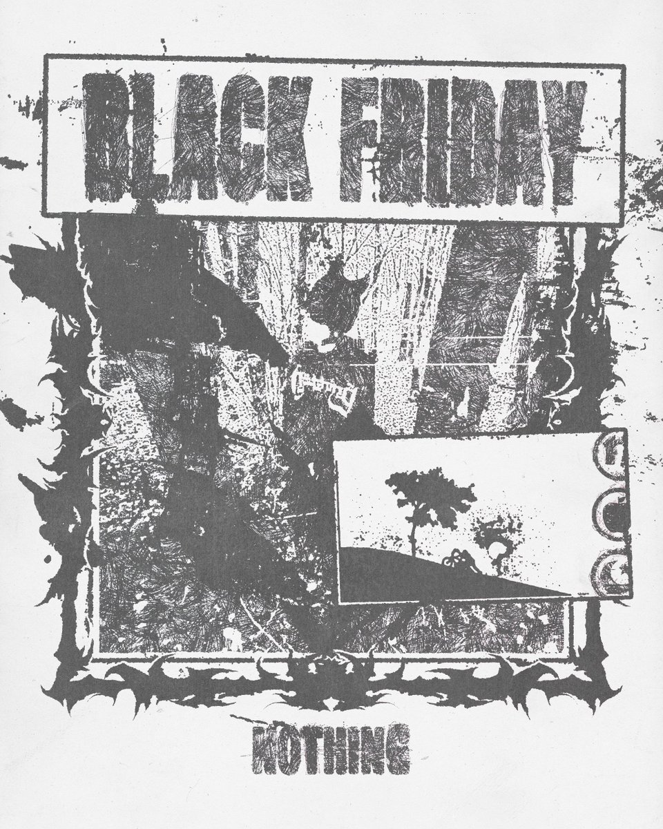 🏴 “NOTHING” BLACK FRIDAY 22’ 🏴

3 new “Pre Winter” pieces will be available as a prelude to our Winter collection along with a crowd curated restock of past season items.

Drop will be live on Black Friday (11/25) @ 6:00 PM ET.