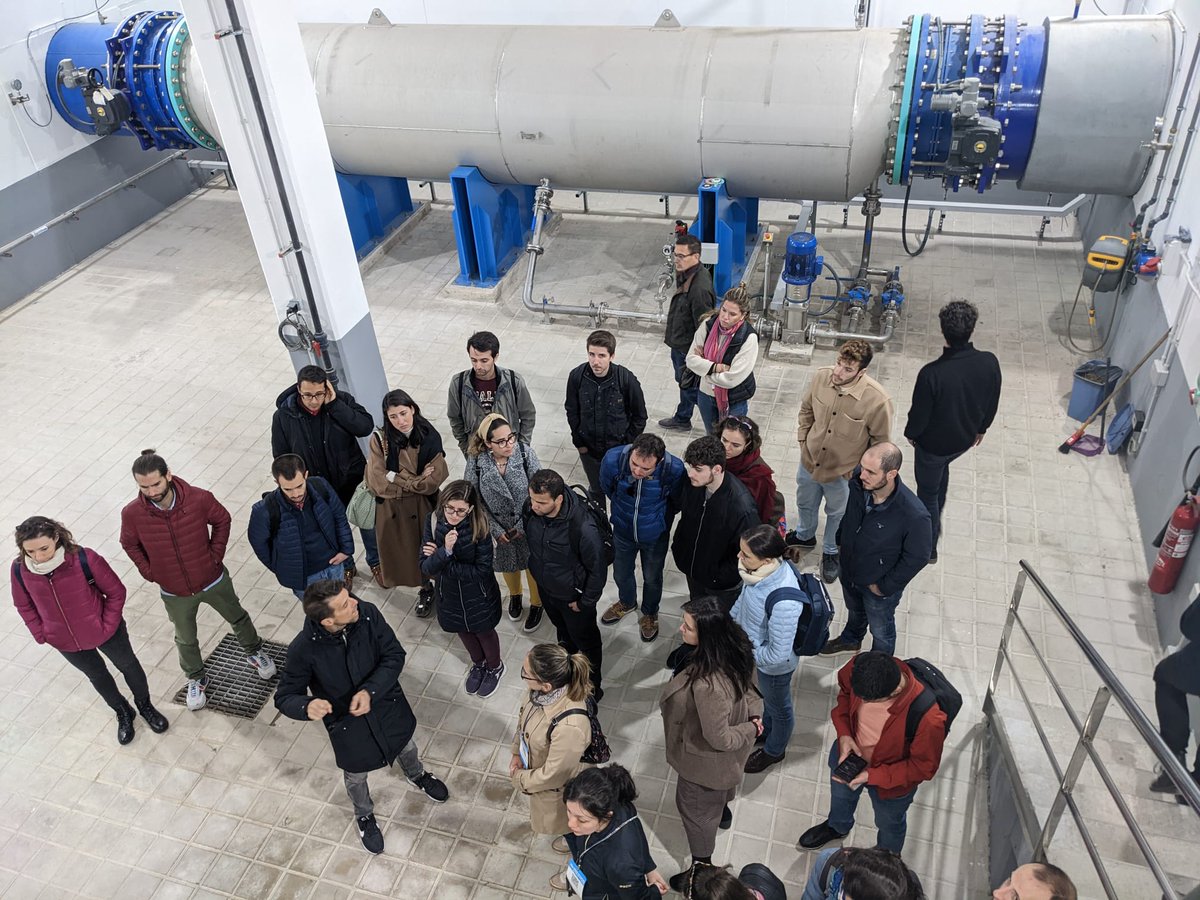 #CongresoYWP2022 | Hoy ha sido el turno de las visitas técnicas de Congreso, al Tancat de la Pipa, La ETAP el Realón y el Parque Natural del Turia.

Después, un paseo por el Puerto de Valencia 🚤