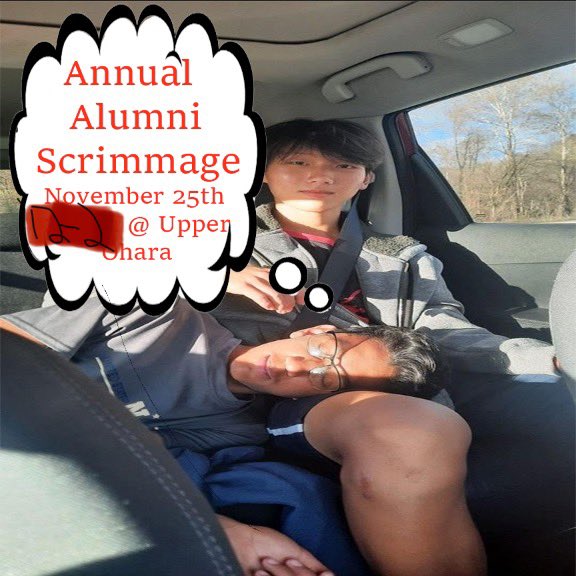 Alumni Scrimmage moved to 12-2PM!