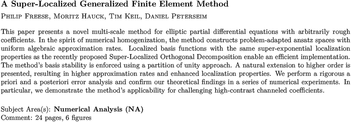 arxiv.org/abs/2211.09461…
P Freese et. al.
A Super-Localized Generalized Finite Element Method